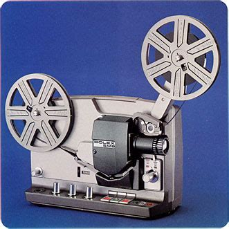 bolex projector.